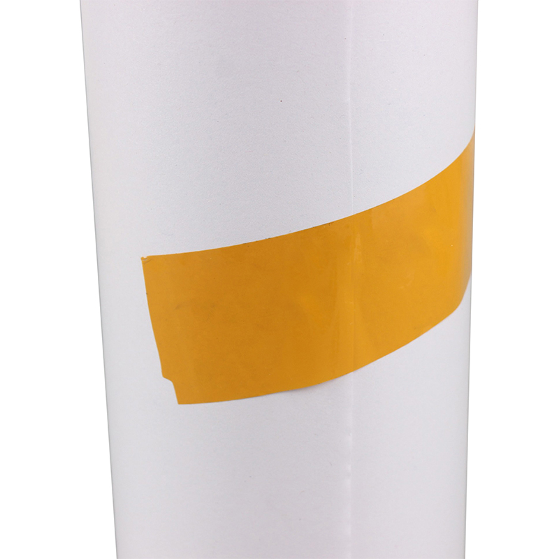 How does the thickness uniformity of white silicone paper affect the quality of its packaging applications?